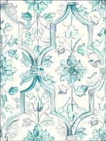 Floral Trellis Wallpaper JA30202 by Pelican Prints Wallpaper for sale at Wallpapers To Go