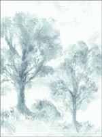 Trees Watercolor Wallpaper JA31302 by Pelican Prints Wallpaper for sale at Wallpapers To Go