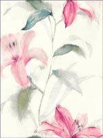 Floral Trail Watercolor Wallpaper JA31601 by Pelican Prints Wallpaper for sale at Wallpapers To Go
