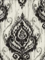 Ikat Damask Wallpaper JA32400 by Pelican Prints Wallpaper for sale at Wallpapers To Go
