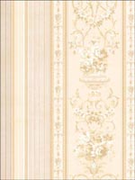 Fiona Stripe Wallpaper CM11205 by Seabrook Wallpaper for sale at Wallpapers To Go