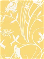 Sky Meadow Yellow Wallpaper 5007622 by Schumacher Wallpaper for sale at Wallpapers To Go