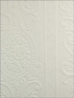 Textured Vinyl Louisa Paintable Wallpaper RD750 by Astek Wallpaper for sale at Wallpapers To Go