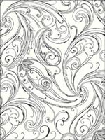 Paisley Wallpaper BW23100 by Paper and Ink Wallpaper for sale at Wallpapers To Go