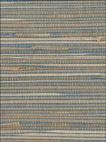 Jissai Mariner Blue Grasscloth Wallpaper 269330270 by Kenneth James Wallpaper for sale at Wallpapers To Go
