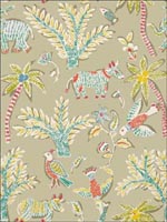Goa Beige Wallpaper T88724 by Thibaut Wallpaper for sale at Wallpapers To Go