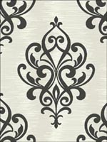 Damask Wallpaper ZN50500 by Studio 465 Wallpaper for sale at Wallpapers To Go