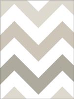Taupe Zig Zag Peel And Stick Wallpaper NU1416 by Brewster Wallpaper for sale at Wallpapers To Go
