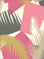 Deco Palm Pink Wallpaper 1058038 by Cole and Son Wallpaper for sale at Wallpapers To Go