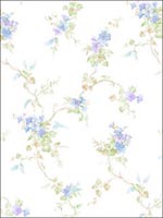 Floral Trail Wallpaper PP35528 by Norwall Wallpaper for sale at Wallpapers To Go