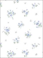 Floral Wallpaper  PP35542 by Norwall Wallpaper for sale at Wallpapers To Go
