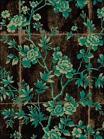 Floral Trail Stonewall Stonework Wallpaper AI41904 by Seabrook Wallpaper for sale at Wallpapers To Go