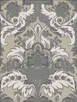 Aldwych Silver and White Wallpaper 945026 by Cole and Son Wallpaper for sale at Wallpapers To Go