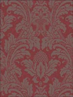 Blake Red and Silver Wallpaper 946034 by Cole and Son Wallpaper for sale at Wallpapers To Go