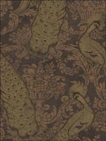 Byron Black and Gold Wallpaper 947036 by Cole and Son Wallpaper for sale at Wallpapers To Go