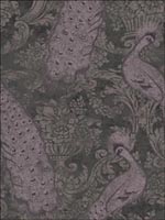 Byron Amythest and Charcoal Wallpaper 947040 by Cole and Son Wallpaper for sale at Wallpapers To Go