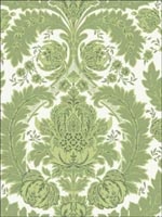 Coleridge Green and Ivory Wallpaper 949050 by Cole and Son Wallpaper for sale at Wallpapers To Go