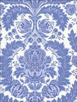 Coleridge Blue and White Wallpaper 949051 by Cole and Son Wallpaper for sale at Wallpapers To Go