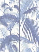 Palm Jungle Blues White Wallpaper 951005 by Cole and Son Wallpaper for sale at Wallpapers To Go
