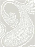 Rajapur White Linen Wallpaper 952011 by Cole and Son Wallpaper for sale at Wallpapers To Go