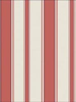 Cambridge Stripe Red and Sand Wallpaper 961001 by Cole and Son Wallpaper for sale at Wallpapers To Go