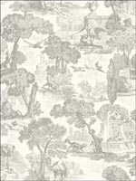 Versailles Charcoal Wallpaper 9915061 by Cole and Son Wallpaper for sale at Wallpapers To Go