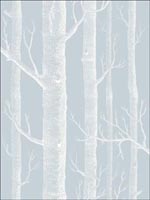 Woods Powder Blue Wallpaper 1035022 by Cole and Son Wallpaper for sale at Wallpapers To Go