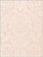 Dorian Damask Pink Wallpaper T89102 by Thibaut Wallpaper for sale at Wallpapers To Go