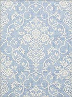 Alicia Damask Blue Wallpaper T89123 by Thibaut Wallpaper for sale at Wallpapers To Go