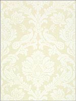 Passaro Damask Beige Wallpaper T89135 by Thibaut Wallpaper for sale at Wallpapers To Go