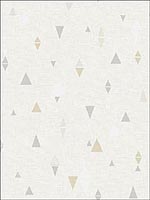 Triangles Metallics Wallpaper SD60205 by Pelican Prints Wallpaper for sale at Wallpapers To Go