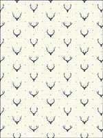 Antlers Metallics Wallpaper SD60910 by Pelican Prints Wallpaper for sale at Wallpapers To Go