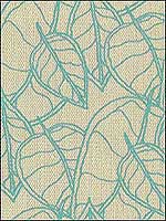Fall Aqua Multipurpose Fabric GWF292913 by Groundworks Fabrics for sale at Wallpapers To Go