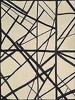 Channels Ebony Ivory Multipurpose Fabric GWF3101816 by Groundworks Fabrics for sale at Wallpapers To Go