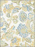 La Cinta Lemon Blue Multipurpose Fabric 2009165405 by Lee Jofa Fabrics for sale at Wallpapers To Go