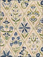Susani Trellis Blue Green Multipurpose Fabric 201012053 by Lee Jofa Fabrics for sale at Wallpapers To Go