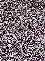 Pineapple On Rustic Aubergine Multipurpose Fabric BFC362910 by Lee Jofa Fabrics for sale at Wallpapers To Go