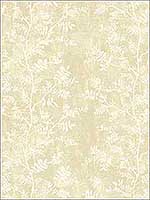 Leaf Trail Faux Metallics Wallpaper NA50905 by Pelican Prints Wallpaper for sale at Wallpapers To Go