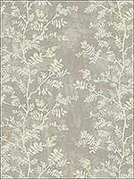 Leaf Trail Faux Glitter Metallics Wallpaper NA50907 by Pelican Prints Wallpaper for sale at Wallpapers To Go