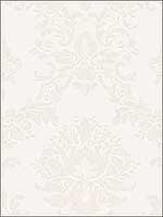 Metallics Damask Satins Wallpaper SL27545 by Norwall Wallpaper for sale at Wallpapers To Go