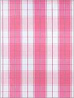 New England Plaid Raspberry Fabric W724312 by Thibaut Wallpaper for sale at Wallpapers To Go