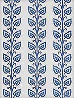 Temecula Embroidery Blue Fabric W724320 by Thibaut Wallpaper for sale at Wallpapers To Go
