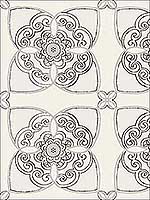 Lace Tile Wallpaper NV61510 by Pelican Prints Wallpaper for sale at Wallpapers To Go
