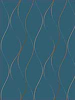 Wavy Stripe Wallpaper Y6201402 by York Designer Series Wallpaper for sale at Wallpapers To Go