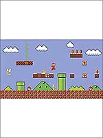 Retro Super Mario XL 7 Panel Mural JL1331M by York Wallpaper for sale at Wallpapers To Go