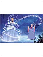 Cinderella Magic XL 7 Panel Mural JL1375M by York Wallpaper for sale at Wallpapers To Go