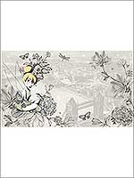 Vintage Tinkerbell XL 7 Panel Mural JL1383M by York Wallpaper for sale at Wallpapers To Go
