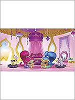Shimmer Shine Genie Palace 7 Panel Mural JL1386M by York Wallpaper for sale at Wallpapers To Go