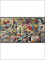 Marvel Comic Panel XL 7 Panel Mural JL1398M by York Wallpaper for sale at Wallpapers To Go