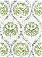 Kimberly Green Wallpaper T85015 by Thibaut Wallpaper for sale at Wallpapers To Go